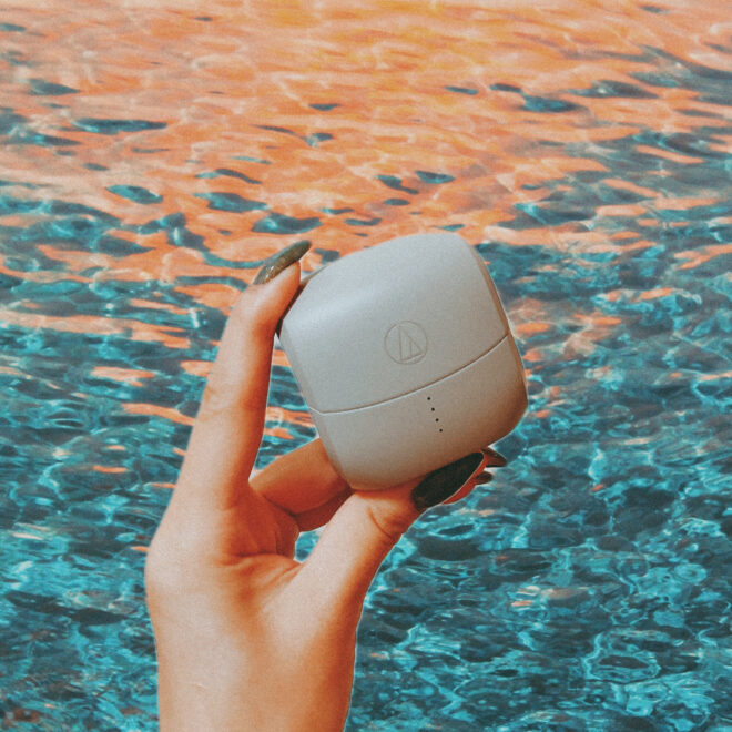 最新イヤフォンの写真audio-technical