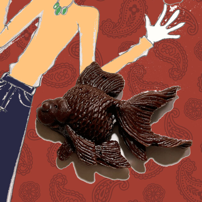 オリジナル金魚パーツ