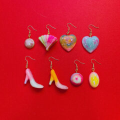 特別価格！大ぶりピアス8点セットオンライン販売開始しました。可愛い箱付きでプレゼントにも！