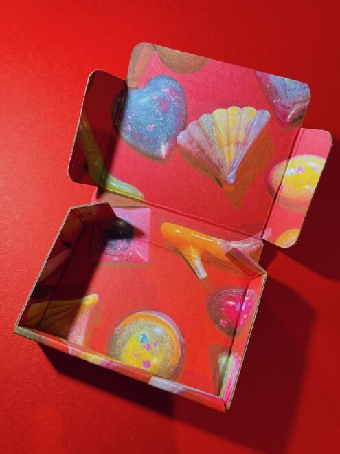 梱包用デザイン箱