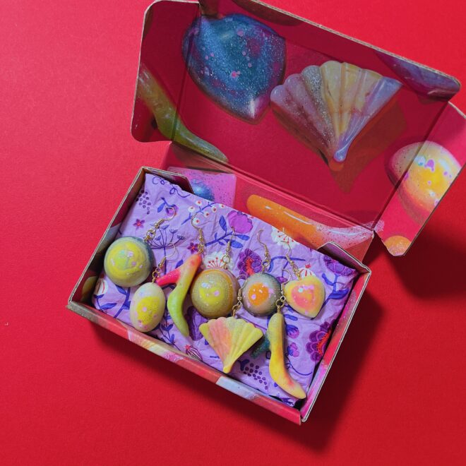 アクセサリー用プレゼント梱包例