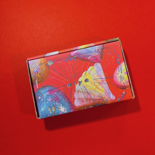 アクセサリー用プレゼント包装デザイン